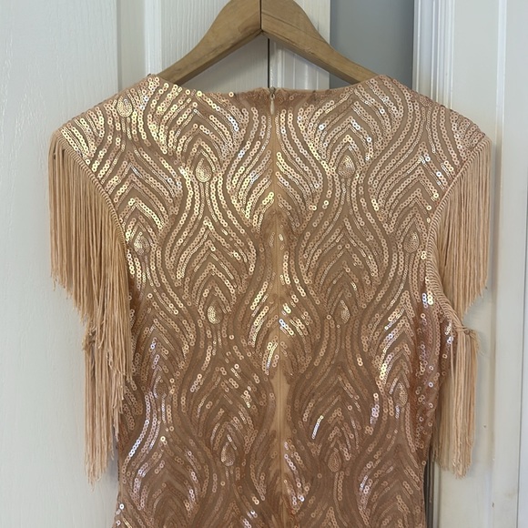 BABEYOND Women's Flapper 1920s VNeck Beaded Fringed. - Picture 7 of 13